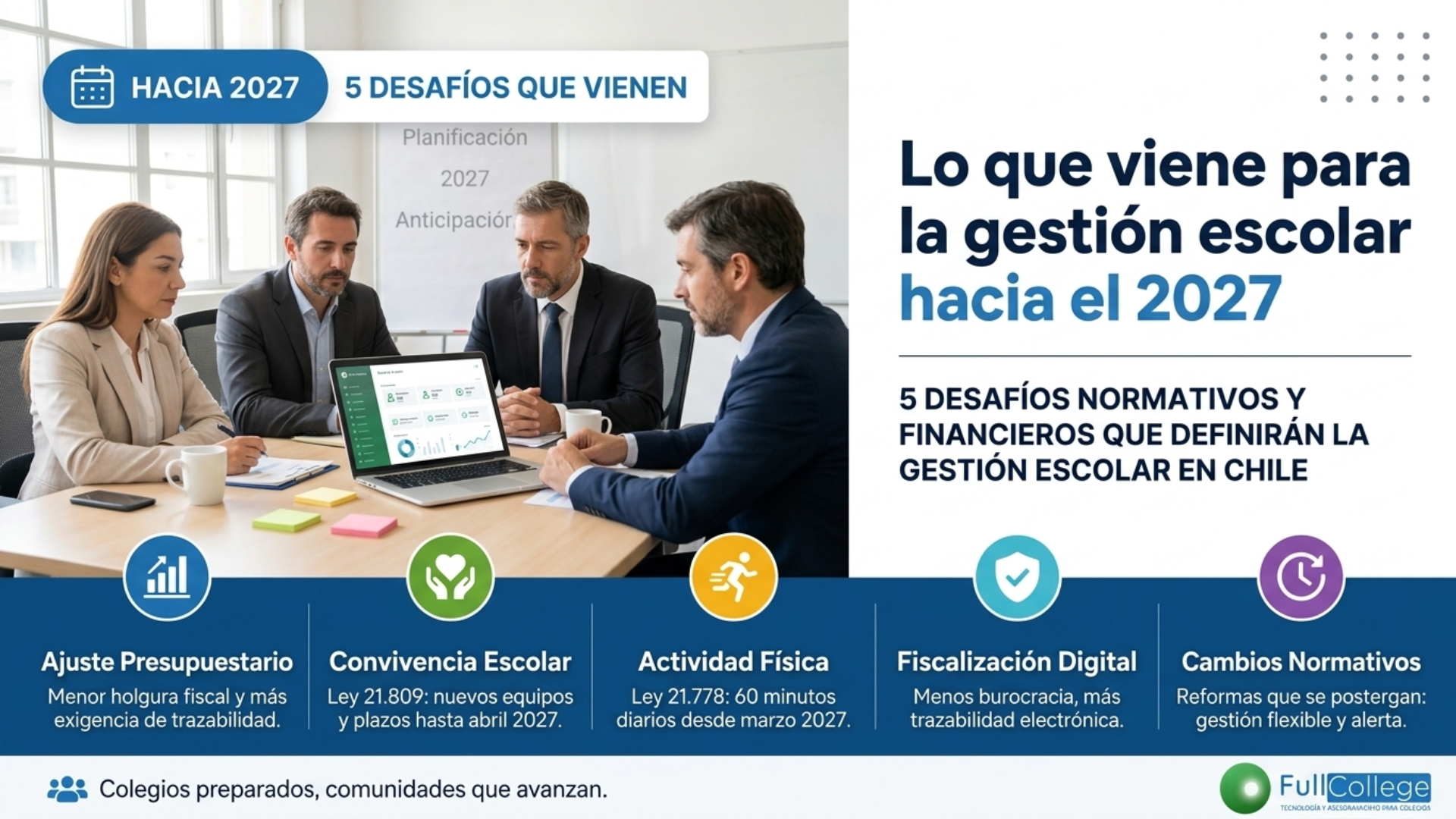 5 Desafíos de la Gestión Escolar en Chile hacia 2027 (y Cómo Prepararse)